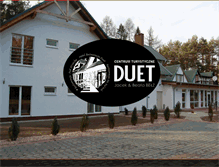 Tablet Screenshot of hotelduet.com